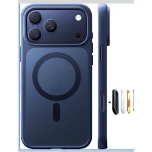 TORRAS Magnetic Shockproof Case For iPhone 17 Pro‎ MagSafe Slim Translucent Blue